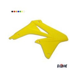 OUIES DE RADIATEUR CE MOTO SUZUKI RMZ 450 08>13 NOIR/JAUNE