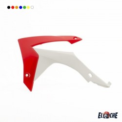 OUIES DE RADIATEUR CE MOTO HONDA 450CRF 2013-14 + 250CRF 14 BLANC