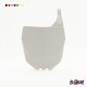 PLAQUE NUMERO CE MOTO AVANT YAMAHA YZF 250/450 10-17 BLANC