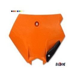 PLAQUE AVANT ORANGE KTM 85 SX 03/12 PLAQUE AVANT ORANGE KTM 85 SX 03/12