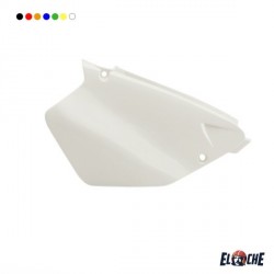 CEMOTO YAMAHA PLAQUES LATERALES YZ 125/250 96-01 BLANCHES