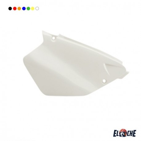 CEMOTO COMPATIBLE YAMAHA PLAQUES LATERALES YZ 125/250 96-01 BLANCHES