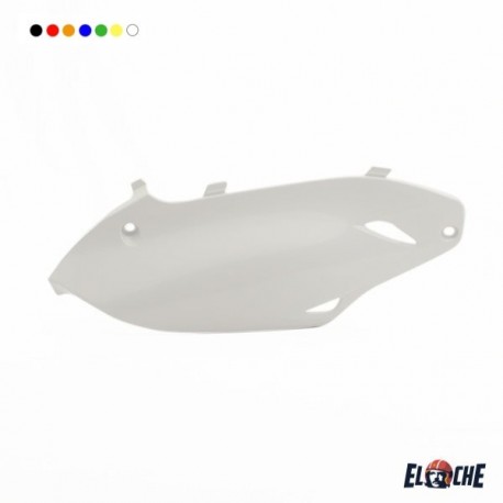 PLAQUES LATERALES CEMOTO KAWASAKI KXF 250 2013 KXF 450 2012>13 BLANC
