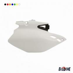 PLAQUES LATERALES CEMOTO COMPATIBLE YAMAHA WRF 250 07-13 BLANC