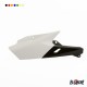 PLAQUES LATERALES CEMOTO COMPATIBLE YAMAHA YZF 250-450 2014/2017 NOIR/BLANC