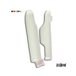 Protections de fourche YZ WR 125-250 03/04 YZF 250-450 05/ BLANCHES