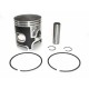 KIT PISTON NAMURA COMPATIBLE KAWASAKI KX 250 de 1992 / 2004 (66,35mm)