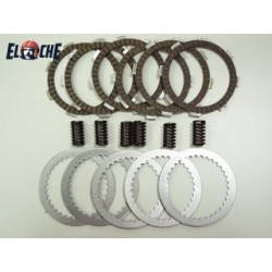 KIT DE DISQUES D'EMBRAYAGE + RESSORT PSYCHIC HONDA 150 CRF R 07/22