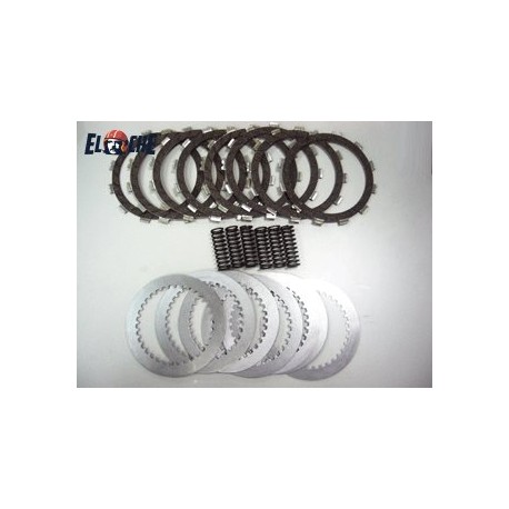 KIT DE DISQUES D'EMBRAYAGE + RESSORT PSYCHIC SUZUKI RMZ 250 2007/2009