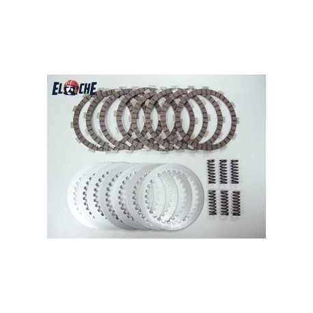 KIT DE DISQUES D'EMBRAYAGE + RESSORT PSYCHIC COMPATIBLE YAMAHA YZF 450 2007/2013