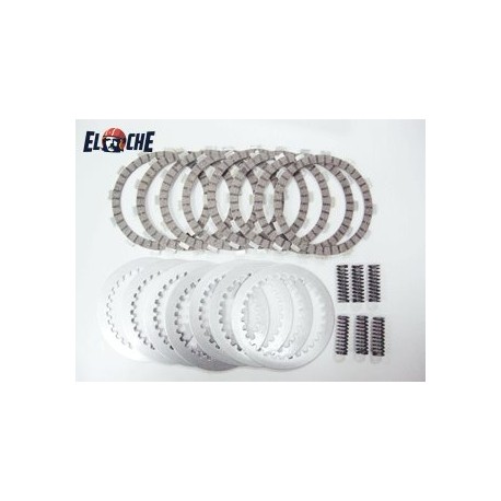 KIT DE DISQUES D'EMBRAYAGE + RESSORT PSYCHIC COMPATIBLE YAMAHA WRF 450 2005/2011