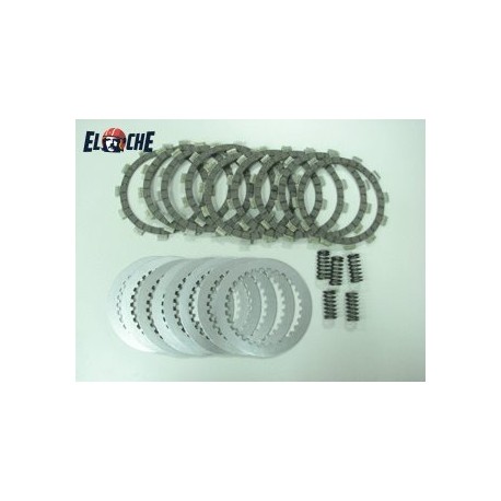 KIT DE DISQUES D'EMBRAYAGE + RESSORT PSYCHIC COMPATIBLE YAMAHA YZF 250 2008/2013