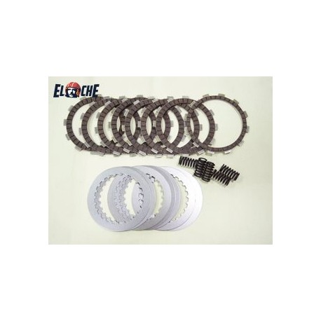 KIT DE DISQUES D'EMBRAYAGE + RESSORT PSYCHIC HONDA CRF 250 08/09