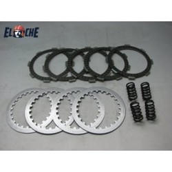 KIT DE DISQUES D'EMBRAYAGE + RESSORT PSYCHIC HONDA CR 80/85 84/07