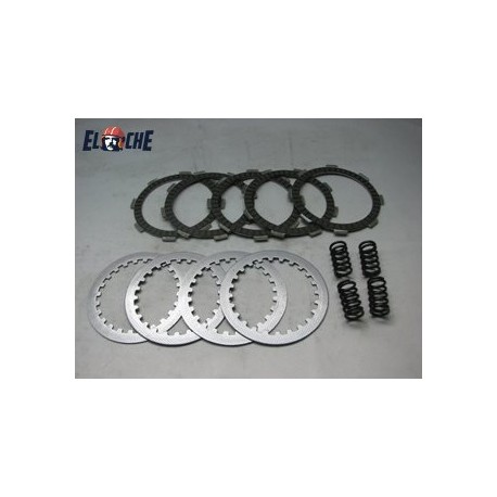 KIT DE DISQUES D'EMBRAYAGE + RESSORT PSYCHIC HONDA CR 80/85 84/07