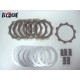 KIT DE DISQUES D'EMBRAYAGE + RESSORT PSYCHIC KAWASAKI KX 80 1988/1997