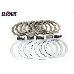 KIT DE DISQUES D'EMBRAYAGE + RESSORT PSYCHIC SUZUKI RM 125 1988/1991