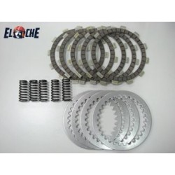 KIT DE DISQUES D'EMBRAYAGE + RESSORT PSYCHIC SUZUKI RM 85 02/09