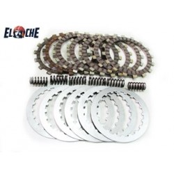 KIT DE DISQUES D'EMBRAYAGE + RESSORT PSYCHIC COMPATIBLE YAMAHA YZ 125 1989/1990