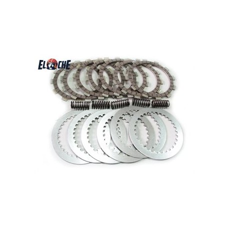 KIT DE DISQUES D'EMBRAYAGE + RESSORT PSYCHIC COMPATIBLE YAMAHA YZ 125 1991/1992