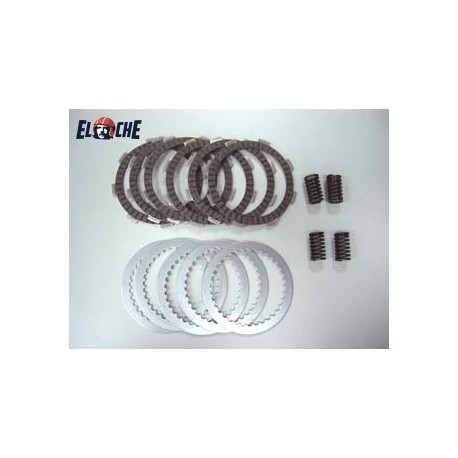 KIT DE DISQUES D'EMBRAYAGE + RESSORT PSYCHIC KAWASAKI KX 85 01/22