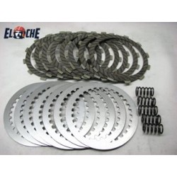 KIT DE DISQUES D'EMBRAYAGE + RESSORT PSYCHIC KAWASAKI KX 250 92/06