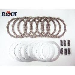 KIT DE DISQUES D'EMBRAYAGE + RESSORT PSYCHIC YAMAHA YZ 250 93/99