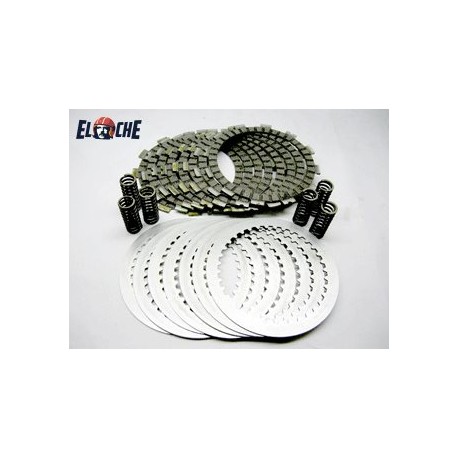 KIT DE DISQUES D'EMBRAYAGE + RESSORT PSYCHIC SUZUKI RM 250 1994/1995