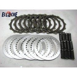 KIT DE DISQUES D'EMBRAYAGE + RESSORT PSYCHIC YAMAHA YZ 250 00/01