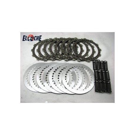 KIT DE DISQUES D'EMBRAYAGE + RESSORT PSYCHIC YAMAHA YZ 250 00/01
