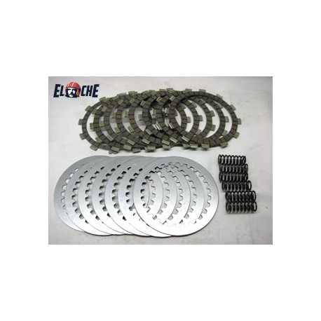 KIT DE DISQUES D'EMBRAYAGE + RESSORT PSYCHIC COMPATIBLE YAMAHA YZF 400 1998/1999