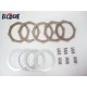 KIT DE DISQUES D'EMBRAYAGE + RESSORT PSYCHIC KAWASAKI KX 65 00/16