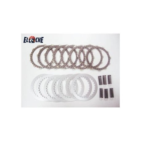 KIT DE DISQUES D'EMBRAYAGE + RESSORT PSYCHIC HONDA CRF 450R 2002/2003 2006/2008