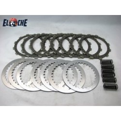 KIT DE DISQUES D'EMBRAYAGE + RESSORT PSYCHIC HONDA CR 250 94/06