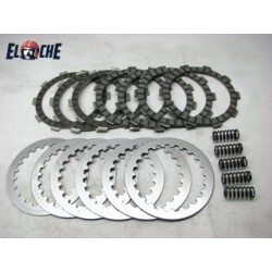 KIT DE DISQUES D'EMBRAYAGE + RESSORT PSYCHIC YAMAHA YZ 80 1995/2001