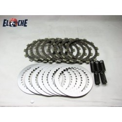 KIT DE DISQUES D'EMBRAYAGE + RESSORT PSYCHIC COMPATIBLE YAMAHA YZ 125 2002/2004