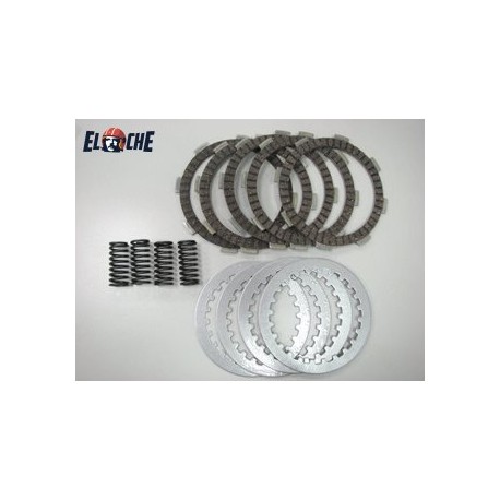 KIT DE DISQUES D'EMBRAYAGE + RESSORT PSYCHIC HONDA XR 200 80/02
