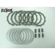 KIT DE DISQUES D'EMBRAYAGE + RESSORT PSYCHIC COMPATIBLE YAMAHA DR 350 1990/1999