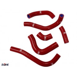 KIT DE DURITES DE RADIATEUR ROUGE PSYCHIC HONDA CRF 450 2002/2004