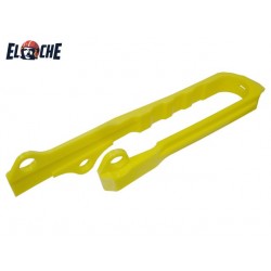PATIN DE BRAS OSCILIANT PSYCHIC JAUNE SUZUKI 125/250 RM 01/06 + 250 RMZ 01/09