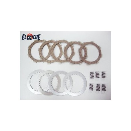 KIT DE DISQUES D'EMBRAYAGE + RESSORT PSYCHIC KAWASAKI KX 60 1988/2004