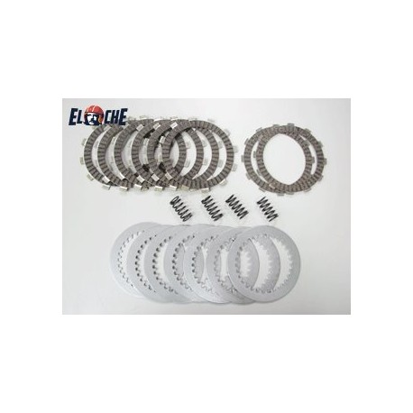 KIT DE DISQUES D'EMBRAYAGE + RESSORT PSYCHIC KAWASAKI KX 125 1993