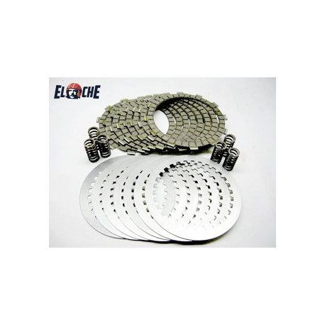 KIT DE DISQUES D'EMBRAYAGE + RESSORT PSYCHIC SUZUKI RM 250 1998/2002