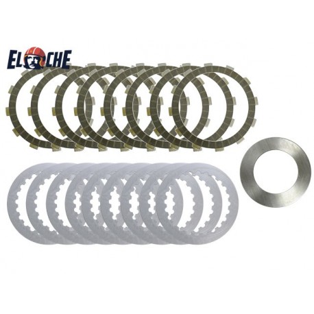 KIT DE DISQUES D'EMBRAYAGE PSYCHIC KTM SXF 450 14/15 XCF 450 14/15 XCW450 14