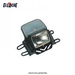 CEMOTO PLAQUE PHARE TRIAL NOIRE CEMOTO PLAQUE PHARE TRIAL NOIRE