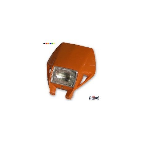 PLAQUE PHARE AVANT EXC EXCF 98/04 ORANGE  CE2814