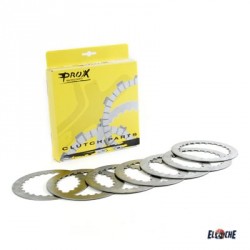 JEU DE DISQUES LISSE D'EMBRAYAGE ACIER PROX HONDA VT600C 1989 + NT650 88-89 DNR