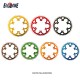 COURONNE TALON RADIALITE RM125 06/10 +1D ROUGE 52 DENTS