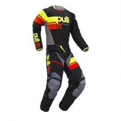 Tenue Maillot + Pantalon race Pull-In noire