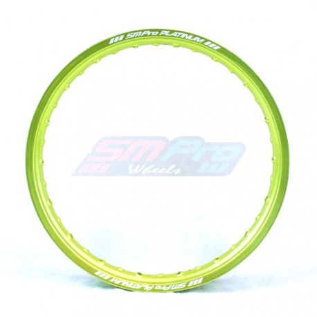 CERCLE SM PRO JAUNE BRILLANT 19 X 2.15 36 PLATINIUM